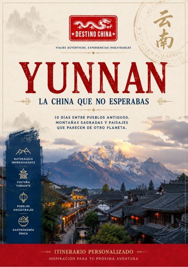 itinerario de viajes de Destino china
